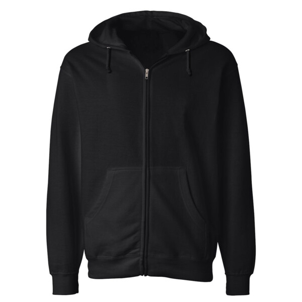 TEAM DIEGO TARGET PREMIUM MEN'S ZIPPER HOODIE BLACK DTF
