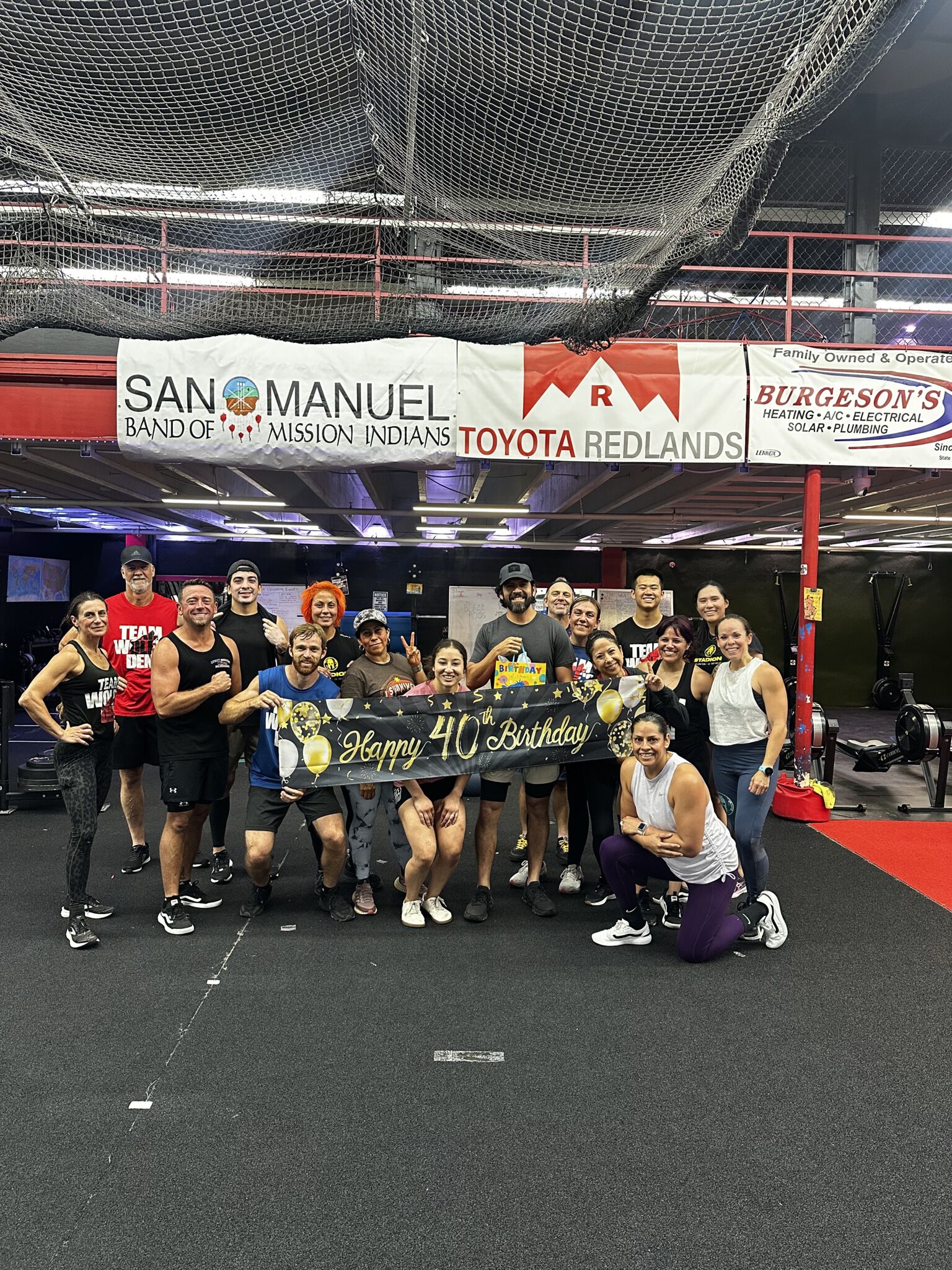 Party room setup / seating / decorations