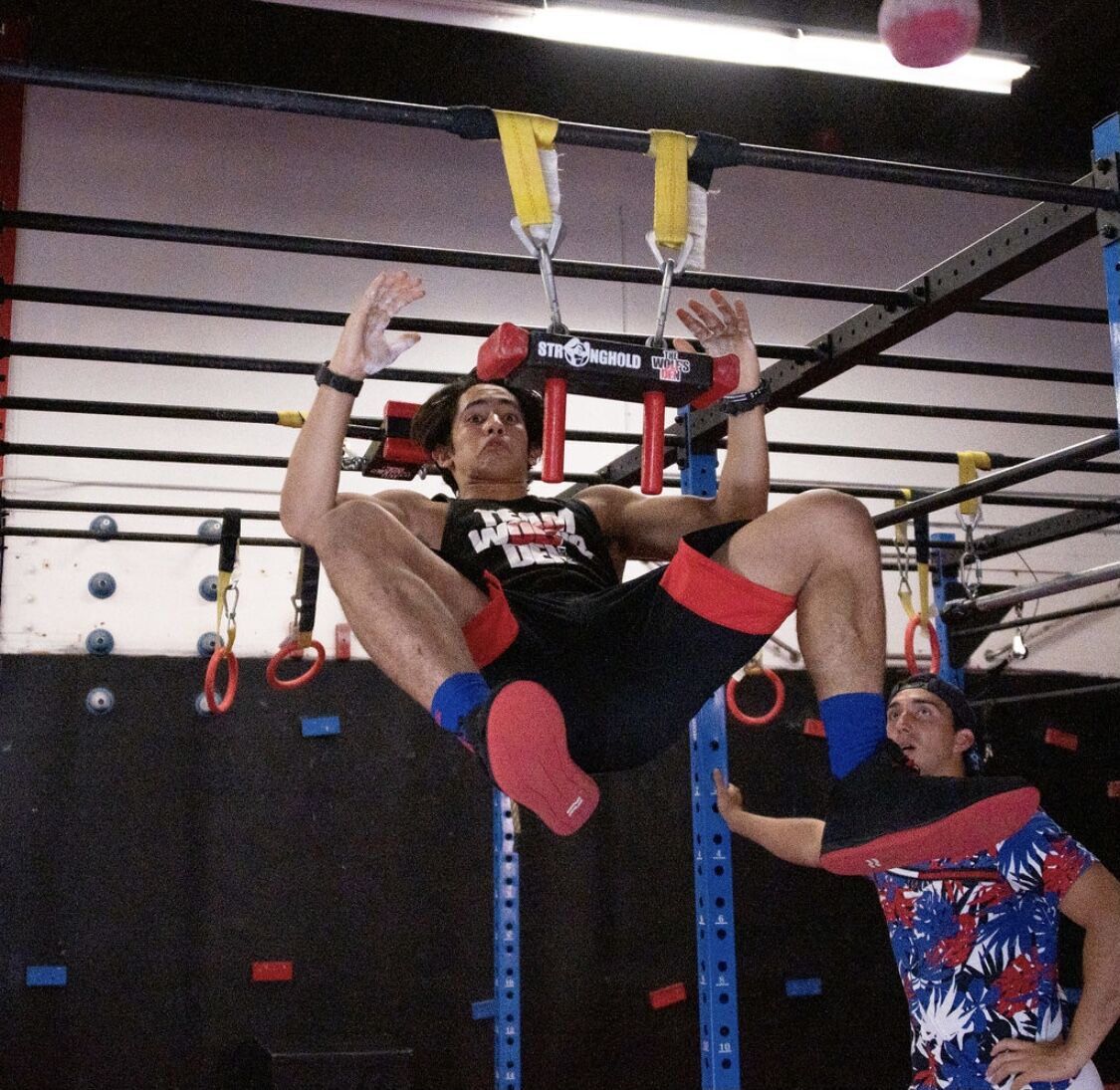 Ninja Warrior training at The Wolf’s Den