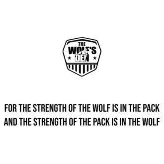 THE STRENGTH OF THE WOLF - PREMIUM WOMEN'S FITTED T-SHIRT - WHITE Design