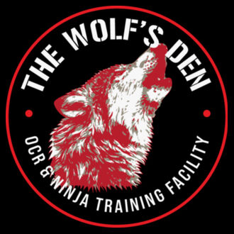 THE WOLF'S DEN CIRCLE (1-SIDE PRINT) - PREMIUM YOUTH T-SHIRT - BLACK Design