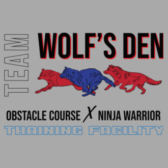 TEAM WOLF'S DEN (1-SIDE PRINT) - PREMIUM YOUTH T-SHIRT - LIGHT GRAY HEATHER - 2YUZJ8 Design