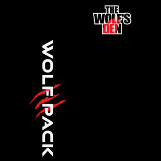 WOLF PACK LOGO (1-SIDE PRINT) - PREMIUM YOUTH T-SHIRT - BLACK - THK1GD Design