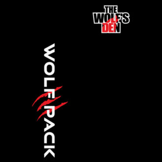 WOLF PACK LOGO - PREMIUM MEN'S TANK TOP - BLACK - GVUZ95 Design