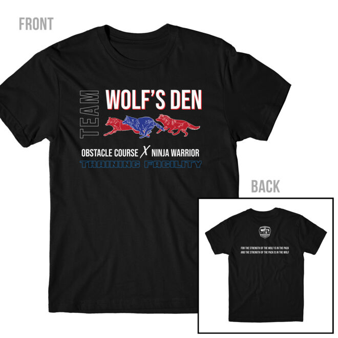 THE STRENGTH OF THE WOLF - PREMIUM MEN'S T-SHIRT - BLACK Thumbnail