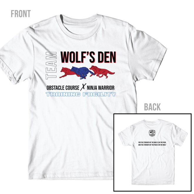 THE STRENGTH OF THE WOLF - PREMIUM MEN'S T-SHIRT - WHITE Thumbnail