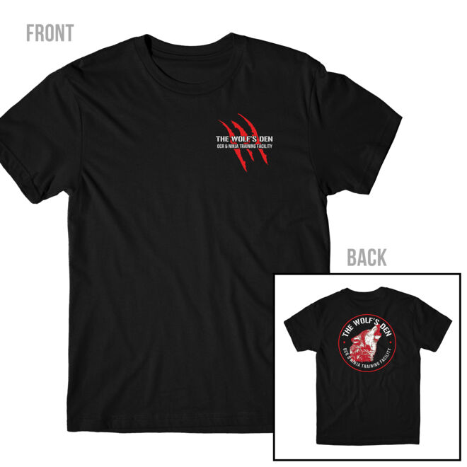 SCRATCHES FRONT & BACK - MEN'S PREMIUM T-SHIRT - BLACK Thumbnail