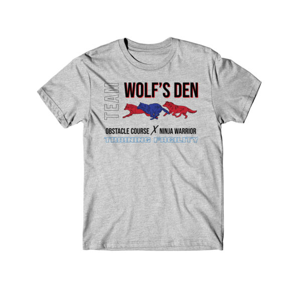 TEAM WOLF'S DEN (1-SIDE PRINT) - PREMIUM YOUTH T-SHIRT - LIGHT GRAY HEATHER - 2YUZJ8 Thumbnail
