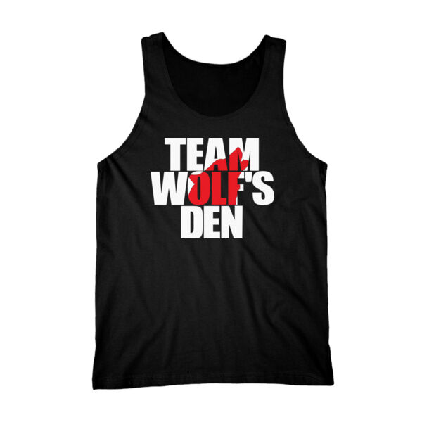 TEAM WOLF'S DEN - PREMIUM MEN'S TANK TOP - BLACK - 5CD7H3 Thumbnail