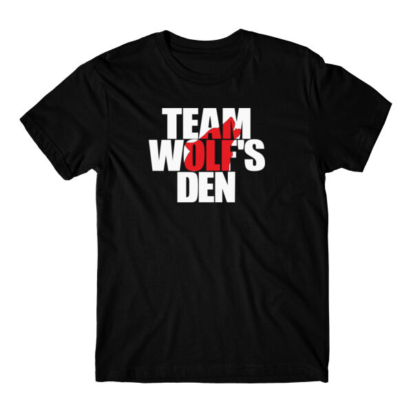 TEAM WOLF'S DEN - PREMIUM MEN'S T-SHIRT - BLACK - 2HNMP6 Thumbnail