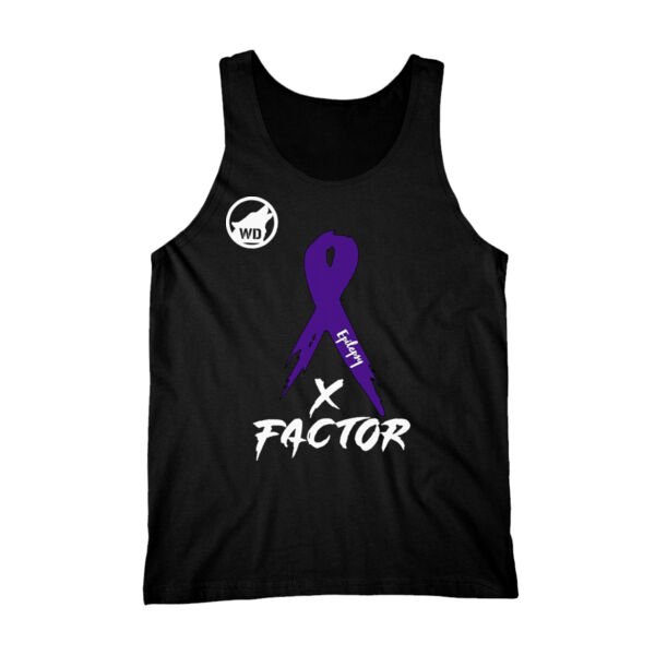 X-FACTOR - PREMIUM MEN'S TANK TOP - BLACK - TZXRMA Thumbnail