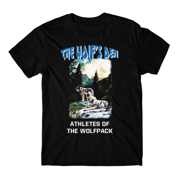 WOLVES - PREMIUM MEN'S SHORT SLEEVE T-SHIRT - BLACK - UH9F5D Thumbnail