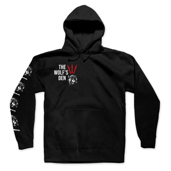 TEAM DIEGO - KNIVES - RIGHT CHEST & BACK - PREMIUM MEN/UNISEX PULLOVER HOODIE - BLACK - C6VXFK Thumbnail