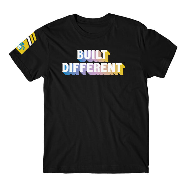 TEAM GLENDA - BUILT DIFFERENT - PREMIUM UNISEX/MEN'S T-SHIRT - BLACK - $9MS7JN$ Thumbnail