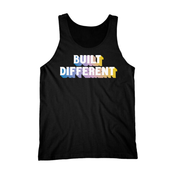 TEAM GLENDA - BUILT DIFFERENT - PREMIUM UNISEX/MEN'S TANK TOP - BLACK - $9MS7JN$ Thumbnail
