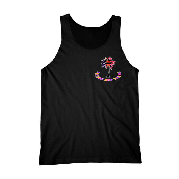 VIBEZ NINJA - PREMIUM MEN'S TANK TOP - BLACK - W9AB85 Thumbnail