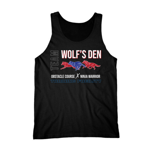 THE STRENGTH OF THE WOLF FRONT & BACK - PREMIUM MEN'S TANK TOP - BLACK - MS3GFV Thumbnail