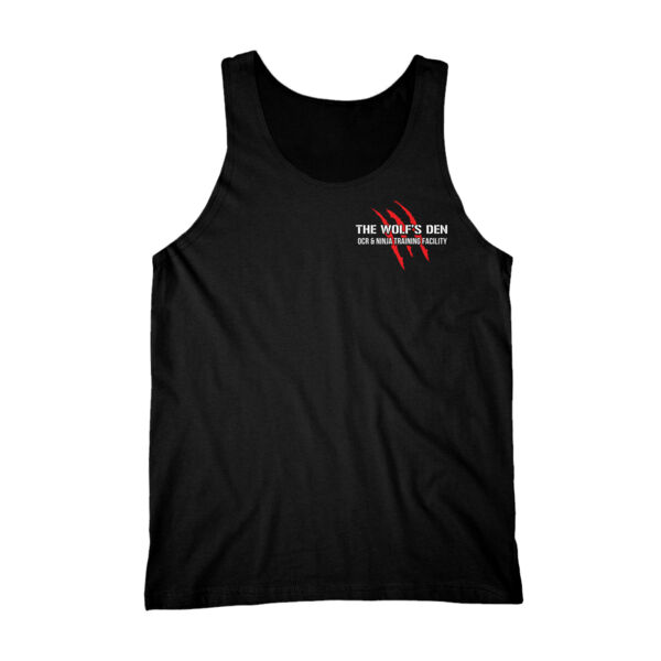SCRATCHES FRONT & BACK - PREMIUM MEN'S TANK TOP - BLACK - EM47W9 Thumbnail