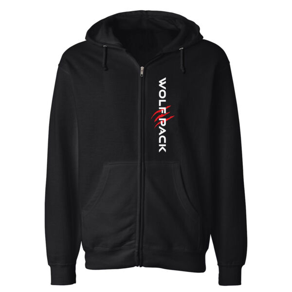 MAMBA MENTALITY - PREMIUM MEN'S ZIPPER HOODIE - BLACK - DTF-N4PVD6 Thumbnail