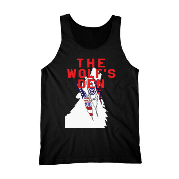 THE WOLF'S DEN - TRISTAN - PREMIUM MEN'S TANK TOP - BLACK - DYVGB3 Thumbnail