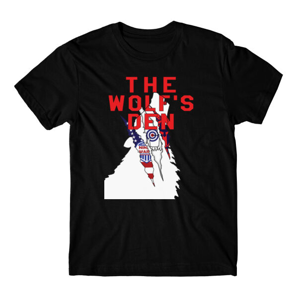 THE WOLF'S DEN - TRISTAN - PREMIUM MEN'S T-SHIRT - BLACK - 7NKAF4 Thumbnail