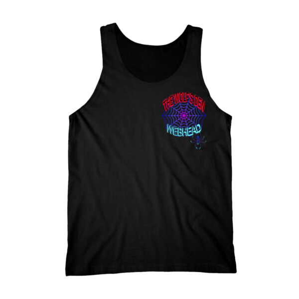 WEBHEAD - ISAIAH - PREMIUM MEN'S/UNISEX TANK TOP - BLACK - 12A9W7 Thumbnail