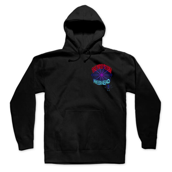 WEBHEAD - ISAIAH - PREMIUM UNISEX PULLOVER HOODIE - BLACK - UQ97DR Thumbnail