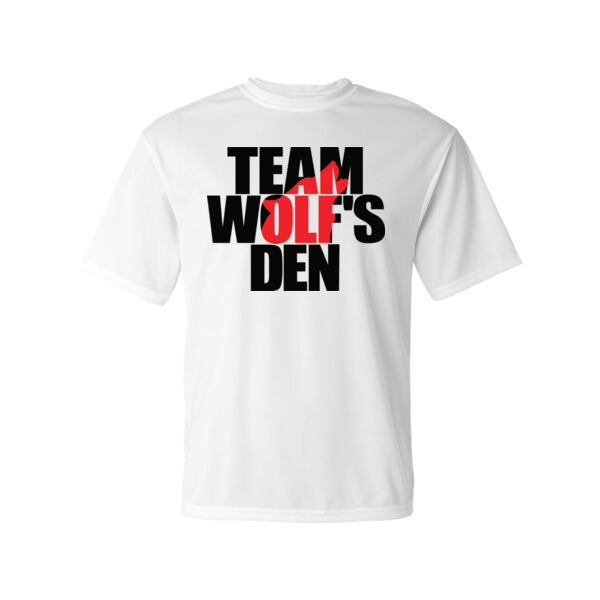 YOUTH PERFORMANCE T-SHIRT - TEAM WOLF'S DEN - $D2SC9M$ Thumbnail