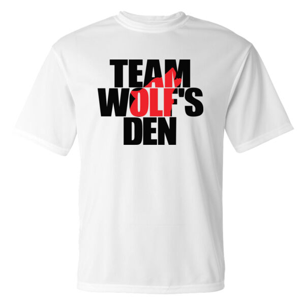 MEN'S PERFORMANCE T-SHIRT - TEAM WOLF'S DEN - $M1J4GS$ Thumbnail