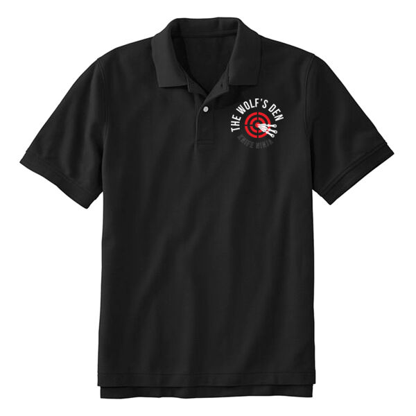 TEAM DIEGO - TARGET - MEN'S POLO - BLACK - $KMSL3P$ Thumbnail