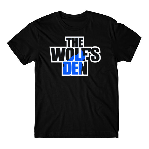 THE WOLF'S DEN LOGO - PREMIUM MEN'S T-SHIRT - $4U6AX1$ Thumbnail