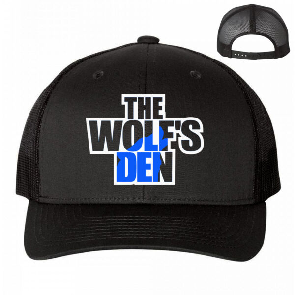 THE WOLF'S DEN LOGO - SNAPBACK HAT - $5A93PK$ Thumbnail