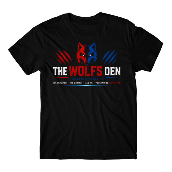 THE WOLF'S DEN TRAINING FACILITY - T-SHIRT - $KAY6JG$ Thumbnail